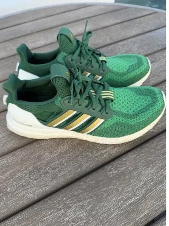 adidas Other - Adidas Ultra Boost Men Shoe Sz 10.5 Running Casual Gym Green JuJu Smith-Schuster